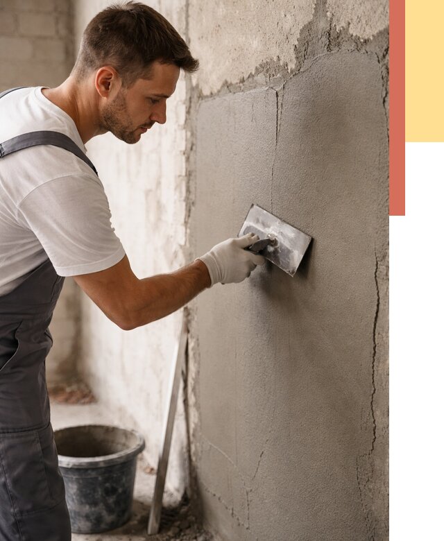 Штукатурка стен под плитку в Кропоткине от 4561 руб./м2 — выравнивание под плитку | ОТДЕЛОЧНИК-Крп