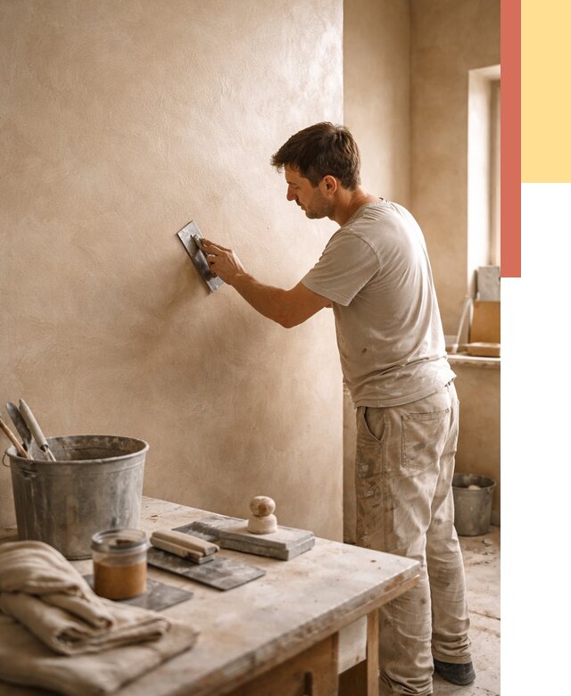 Марокканская штукатурка таделакт в Кропоткине под ключ от 4561 руб. | ОТДЕЛОЧНИК-Крп