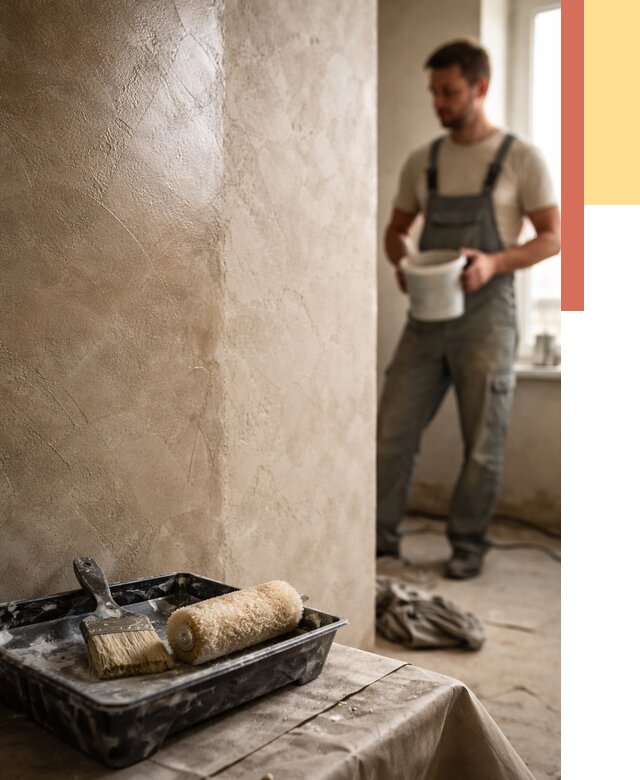 Нанесение воска на штукатурку в Кропоткине от 3801 руб. | Услуги ОТДЕЛОЧНИК-Крп