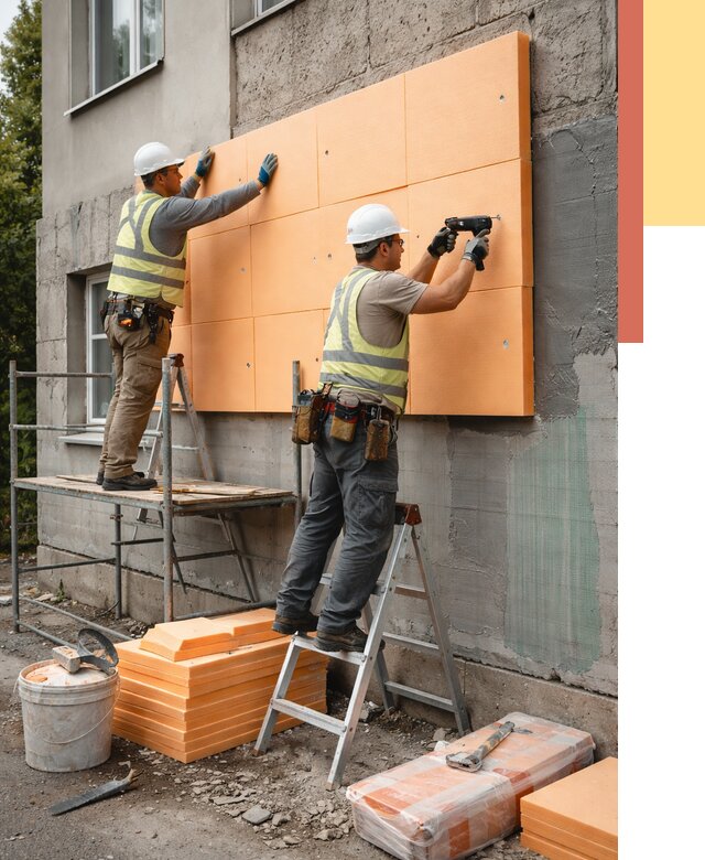 Утепление стен пеноплексом в Кропоткине от 2009 руб./м2 — быстро и недорого | ОТДЕЛОЧНИК-Крп