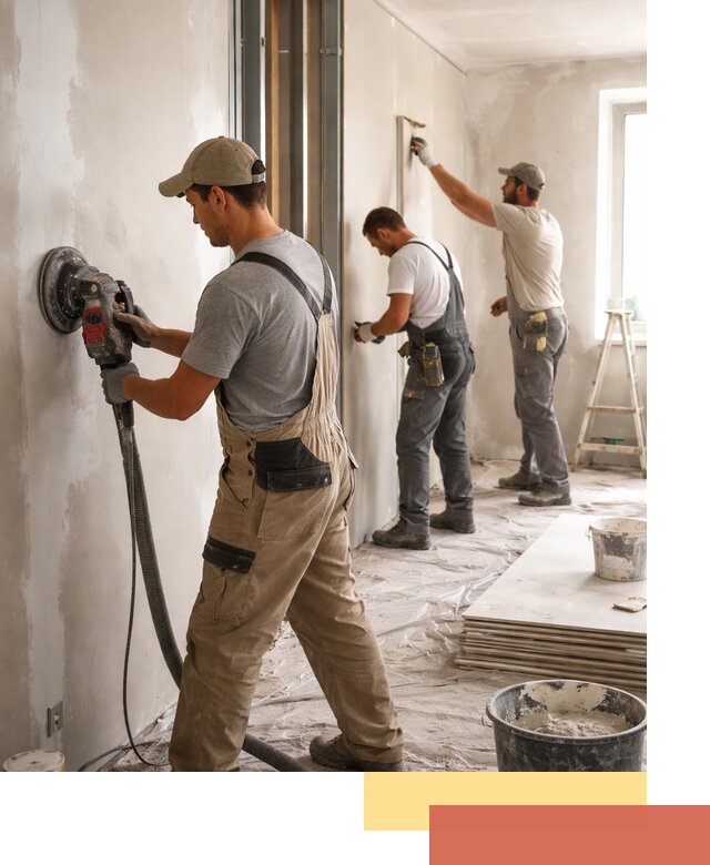 Профессиональная отделка стен в Кропоткине качественно и в срок