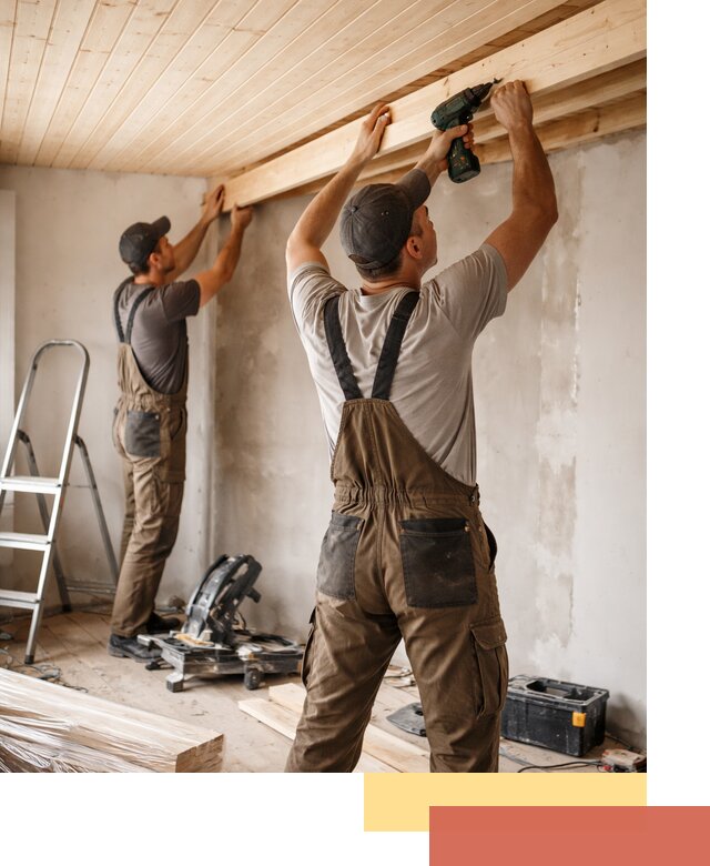 Монтаж потолка из вагонки в Кропоткине профессионально и аккуратно