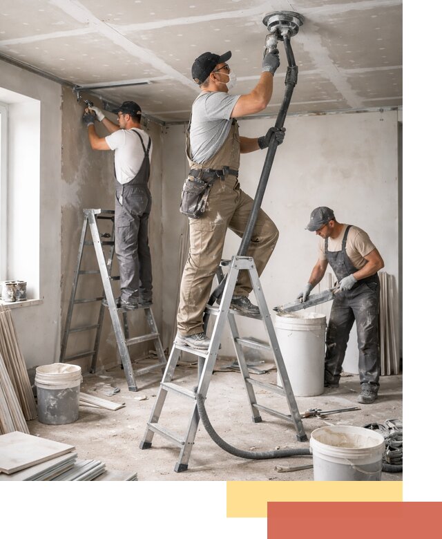 Ремонт потолка из гипсокартона в Кропоткине: быстрый и качественный монтаж