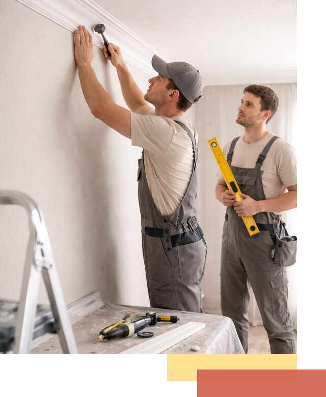 Монтаж потолочного плинтуса в Кропоткине качественно и быстро